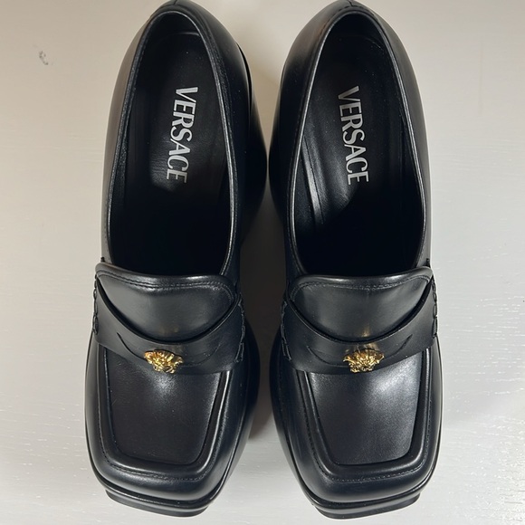 Versace Platform Wedge Pumps Size 41 - Picture 5 of 10